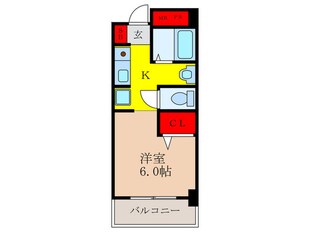 ルミナス岸部の物件間取画像